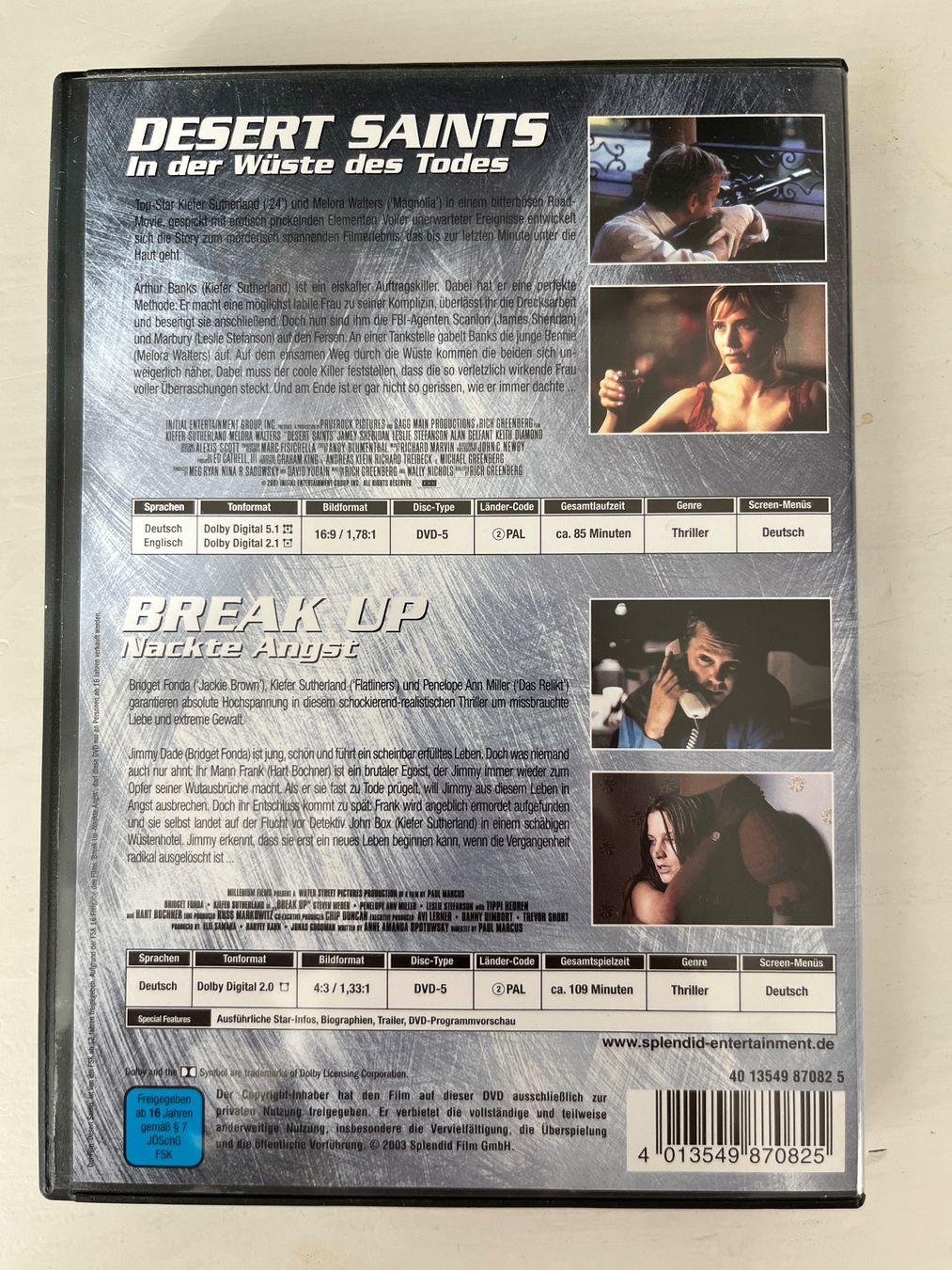 Tutti i DVDs: Desert Saints & Break Up DVD 📀 – Nuovo (secondo la descrizione) da Sierre venduto da black.box 1