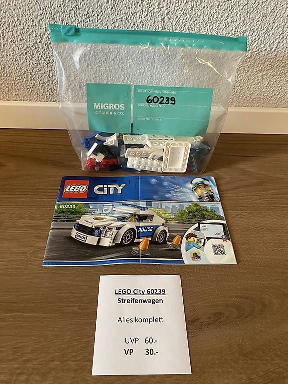 Kit di costruzioni: LEGO City Polizei & LEGO Juniors – Usato da Willisau venduto da poner