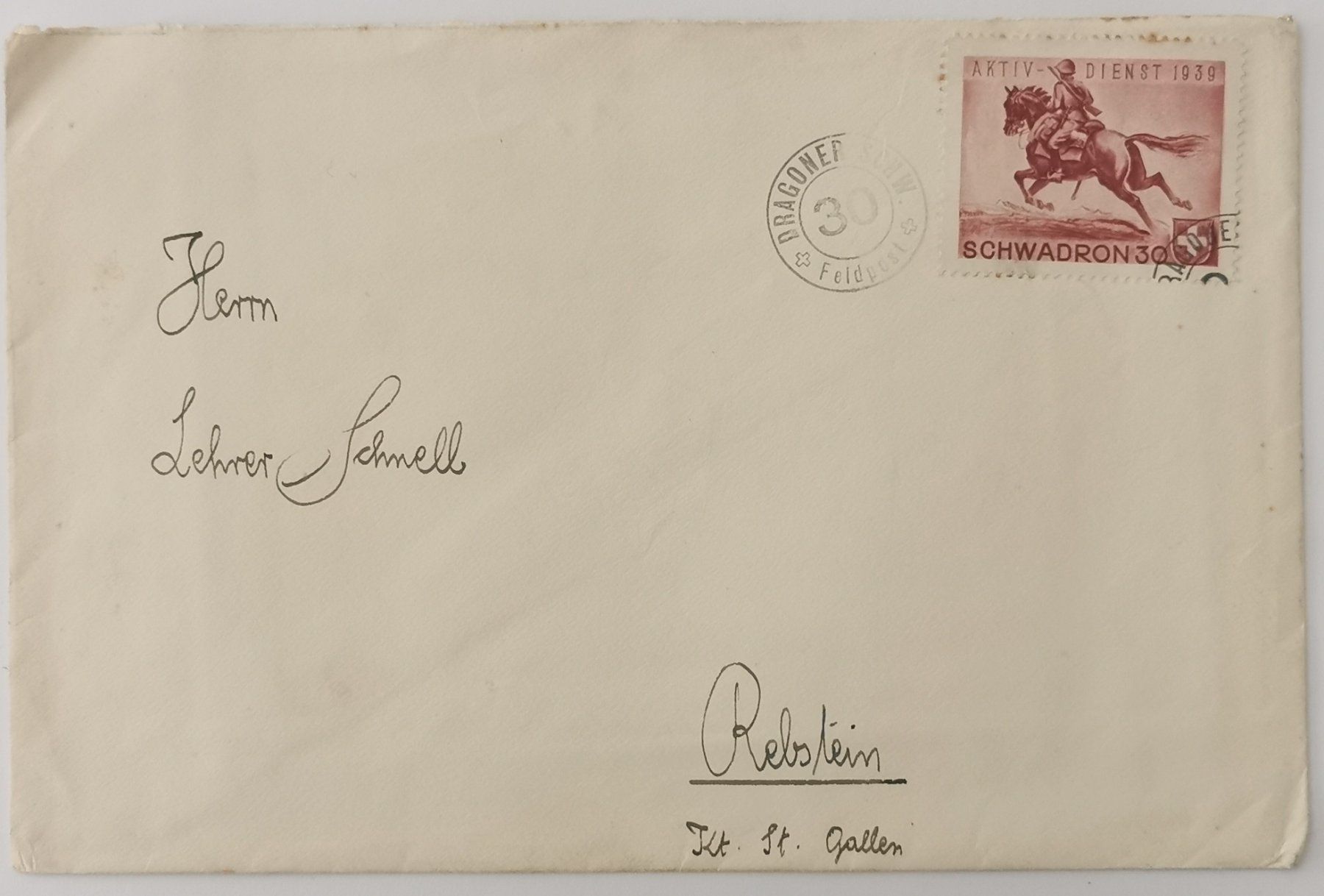 Tutti i francobolli: Feldpost 1939 – Usato da Aadorf venduto da Chnorli-Furz