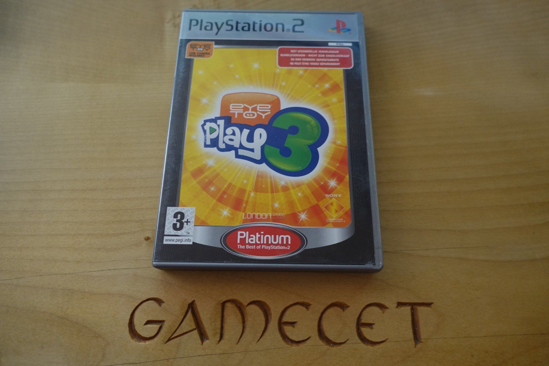 Sony Giochi: EyeToy: Play 3 - Platinum – Usato da Steinach venduto da Gamecet