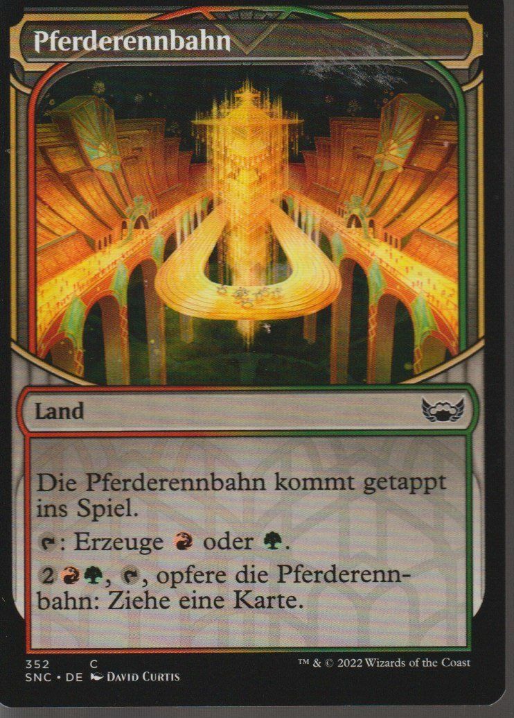 Magic The Gathering Carte collezionabili: TCG Magic The Gathering MTG De SNC 352 Pferderennbahn – Nuovo (secondo la descrizione) da Vezia venduto da Aquarius_Age
