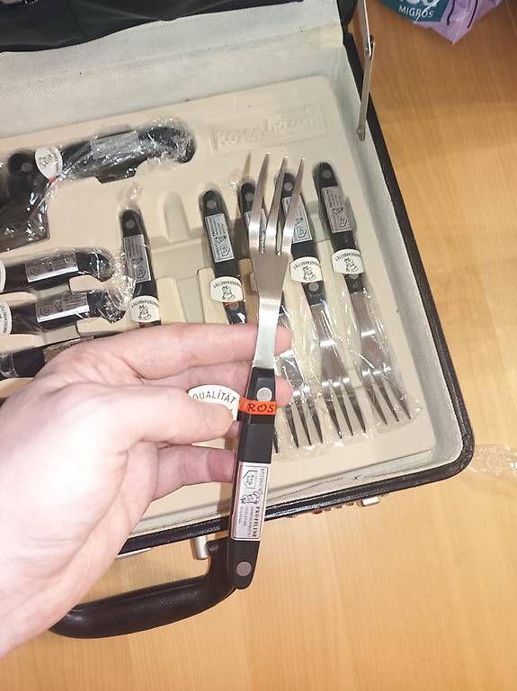 Coltelli: Rosenbaum Messer-Set im Koffer – Usato da Arbon venduto da Bieridiot 4