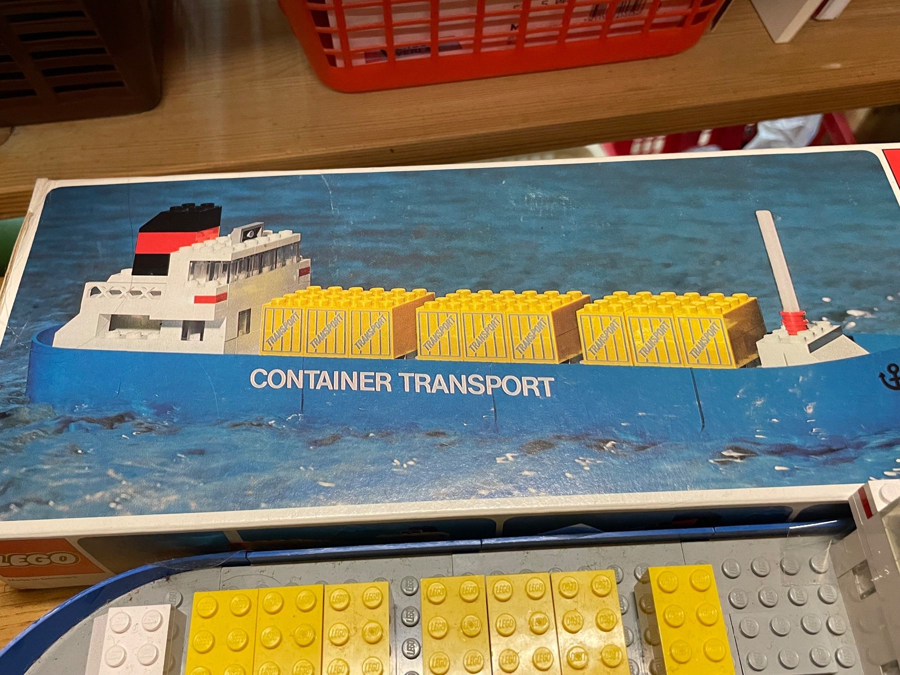 Lego Jouets: Vintage Lego 315 Container Schiff mit Originalverpackung – D'occasion à Uetikon am See par Brocki_Uetikon 1