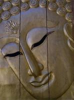 Buddha 3 Teile Rahmen NEU