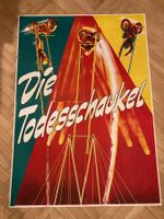 Original Zirkusplakat 1956: Todesschaukel 4-teilig
