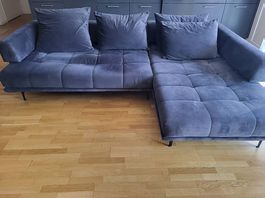 Hochwertiges Ecksofa Graphit  1 Jahr alt  Wie neu!