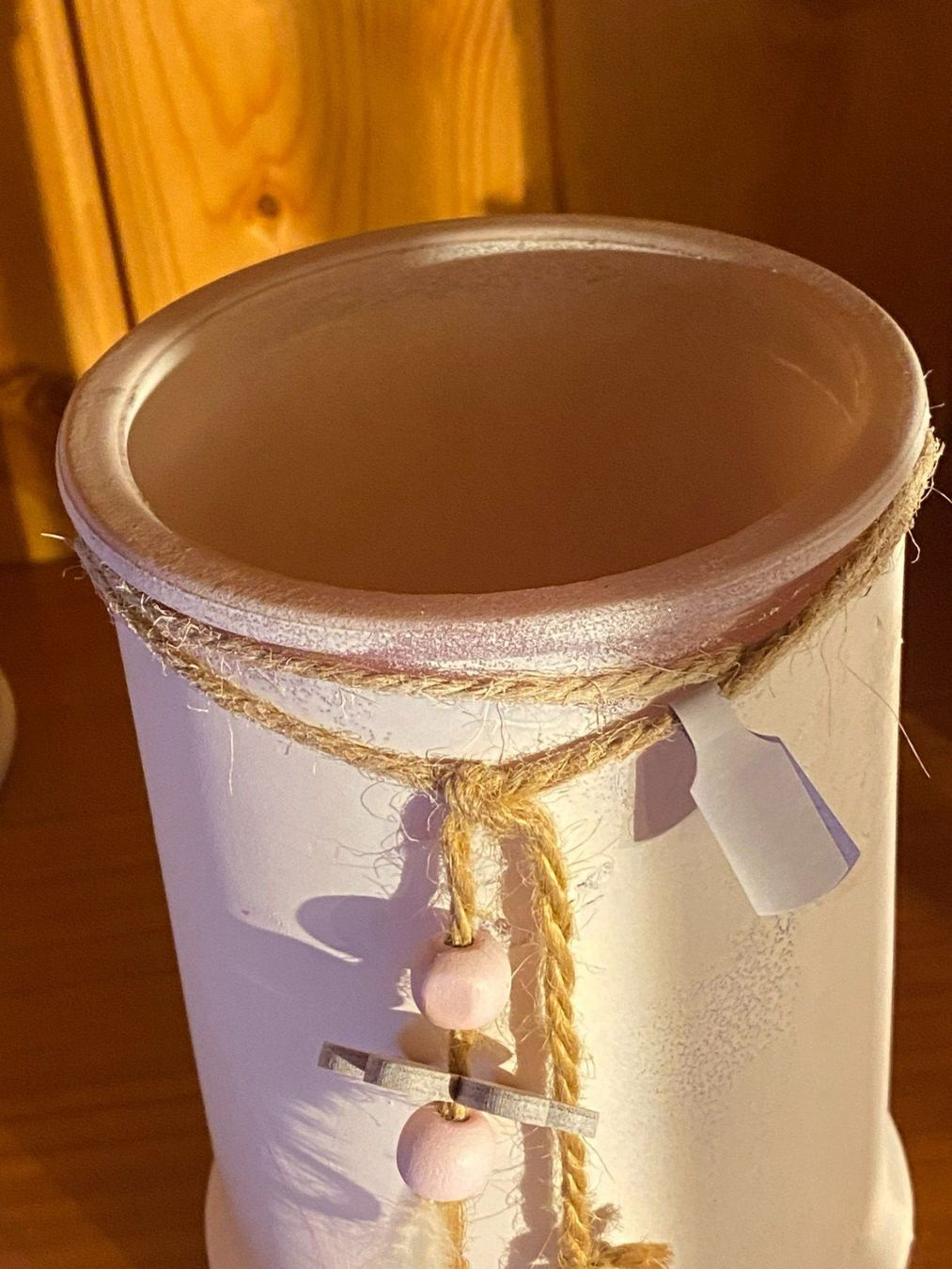 Portacandele: Windlicht -Glas,Shabby Chic-Rosa.2er-Set – Nuovo (secondo la descrizione) da Meienried venduto da ManuelaBoutique 3