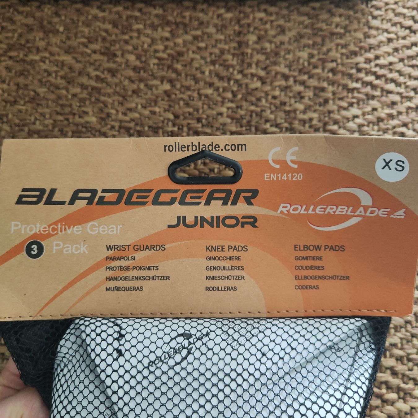 Protezioni & Imbottiture: Rollerblade Schoner Set Bladegear Junior XS  – Usato da Dallenwil venduto da Snoopy15dall 2