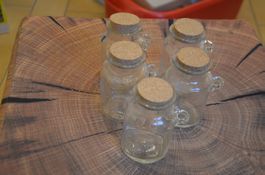 5 STUCK RECIPIENT GLAS NEU