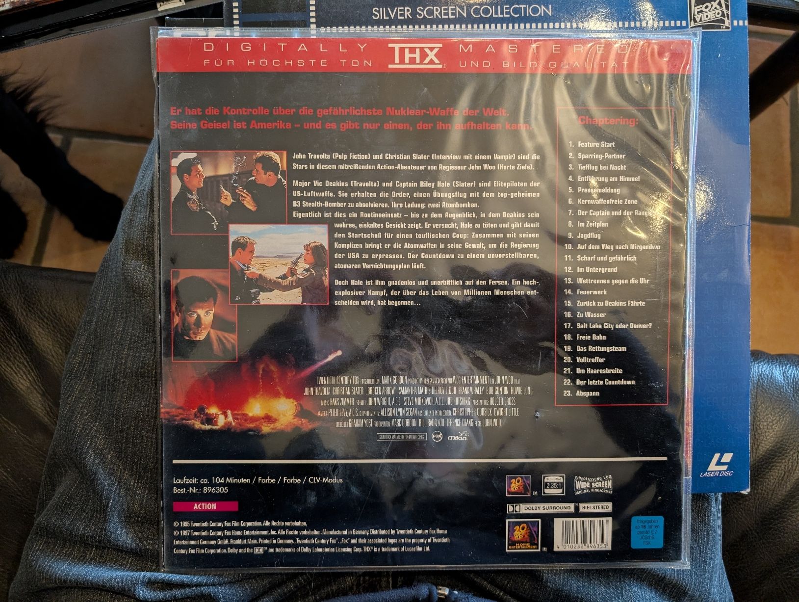 Tutti i DVDs: Laser Disc Widescreen Edition: operation broken arrow – Usato da Breitenbach venduto da Dribbel 1