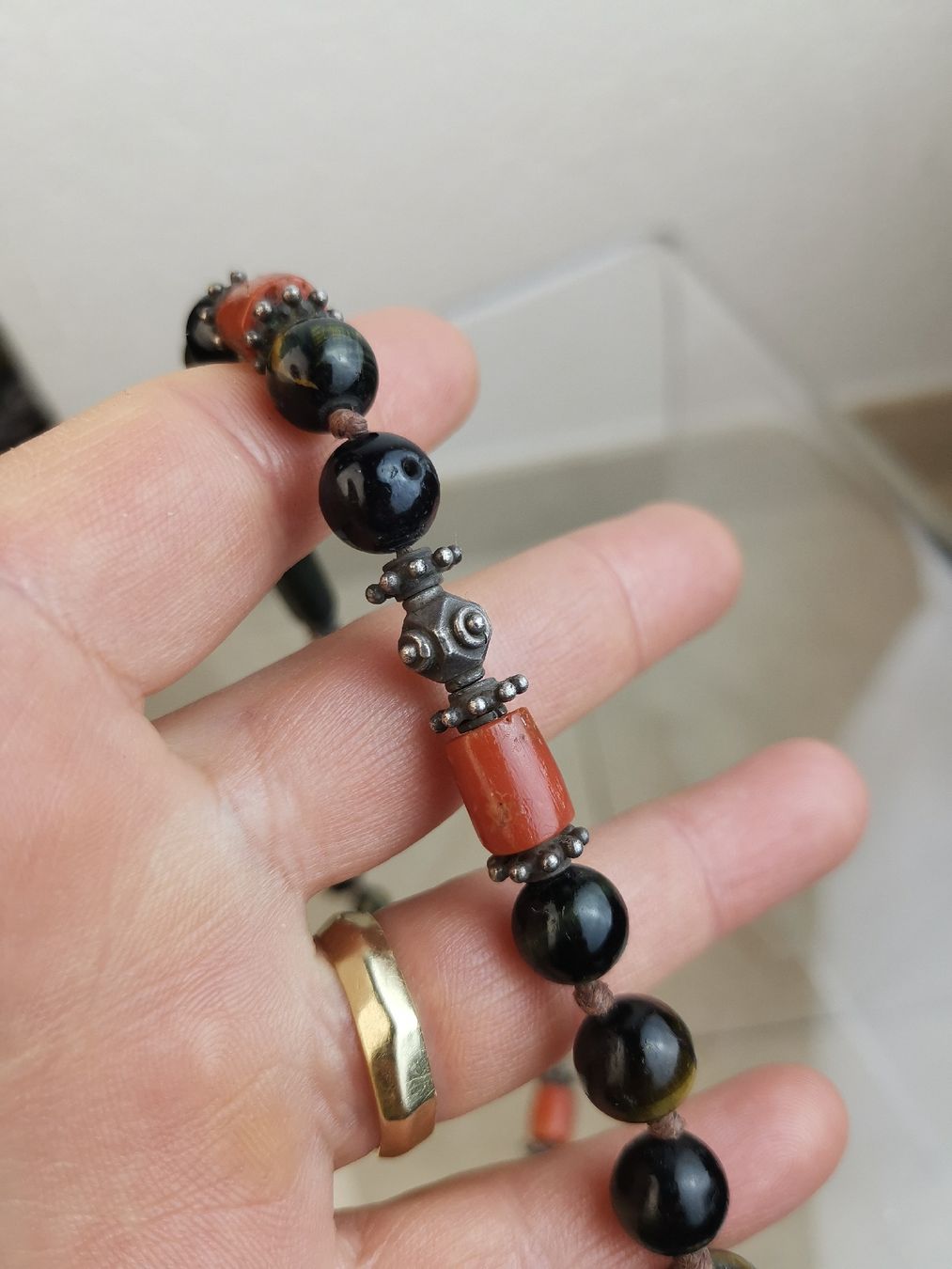 Catenine: Exklusive Israel Designerkette Silber 925 Echte Edelstein – Usato da Erlinsbach SO venduto da Meytalien 3