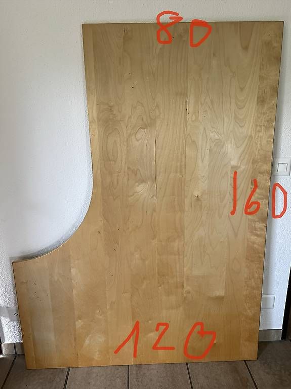 Ikea Schreibtische: Tischplatte IKEA Galant L-Form – Gebraucht aus Suhr von Rwid 1