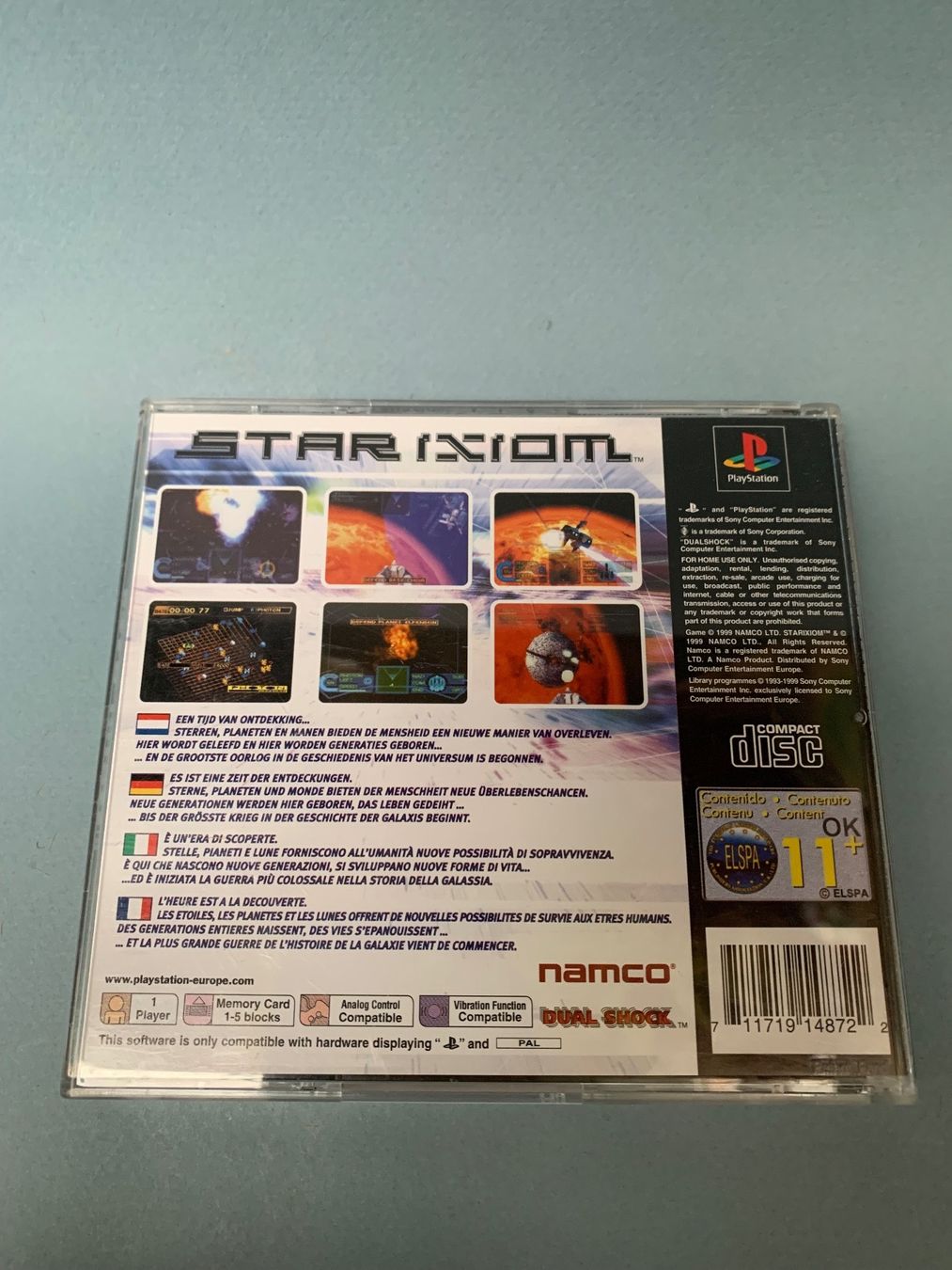 Sony Giochi: PS1 / Star Ixiom – Usato da Kölliken venduto da sergesellsretro 1
