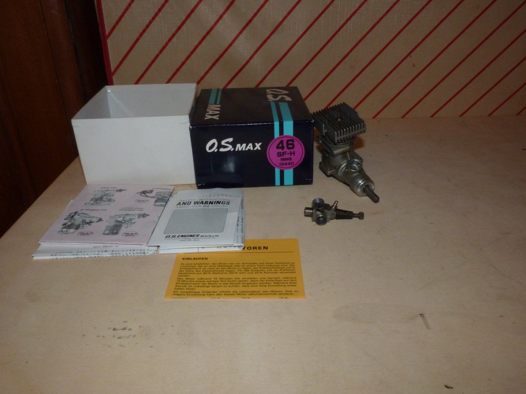 Modellismo RC: Nitro Moter OS Max 46 Helimotor – Usato da Rudolfstetten venduto da Rrst1968