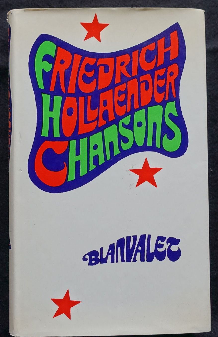 Libri: Friedrich Hollaender: Chansons – Usato da Gutenswil venduto da Optico