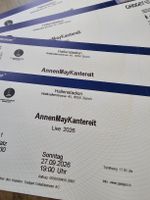 AnnenMayKantereit: 4x Kat.1 Tickets, Sonntag, 27.09.