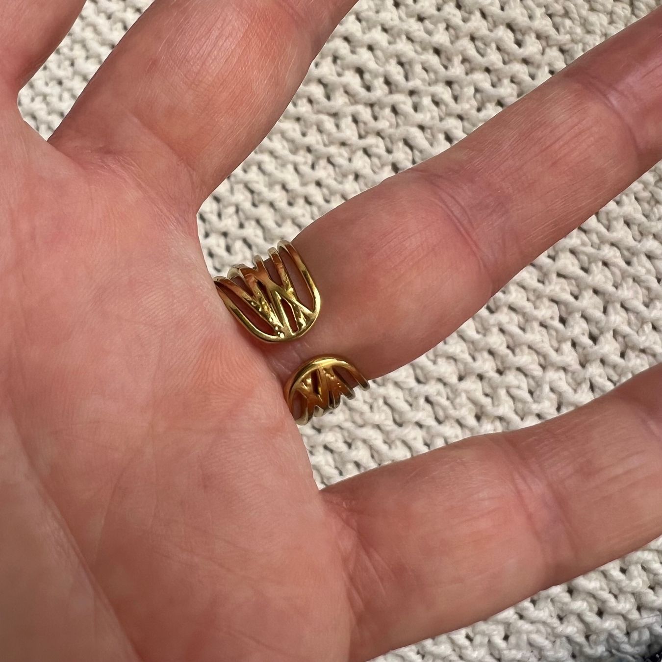 Ringe: Bague en acier inox design – Neu (gemäss Beschreibung) aus Pully von sunaddict 2