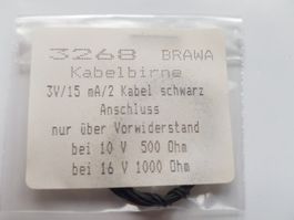 Brawa 3268: 3 Volt Kabelbirne