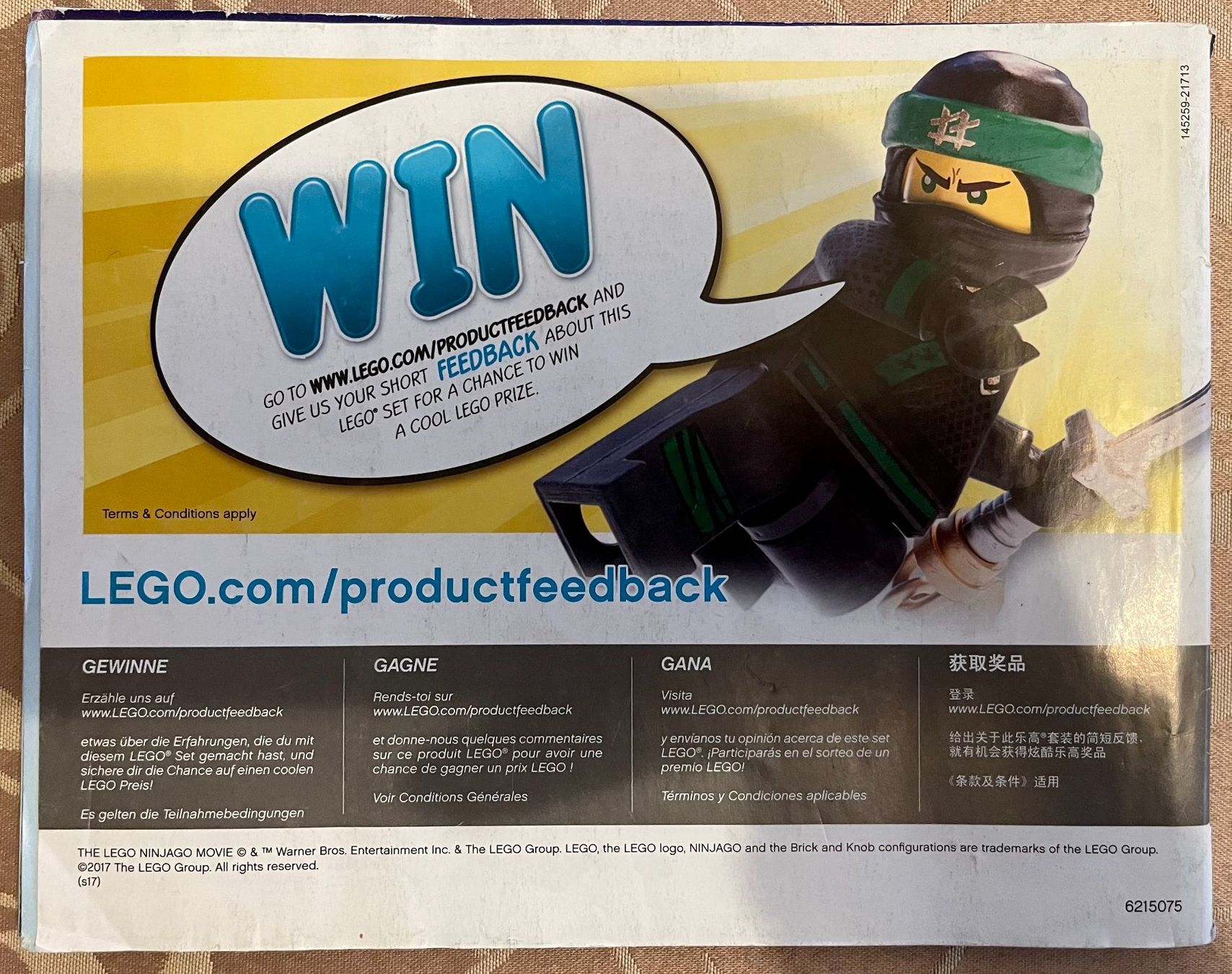 Lego Baukästen: Lego Ninjago 70608 - Master Falls – Gebraucht aus Höri von  1