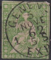 Schöner Strubel 26, vollrandig V-O GENEVE
