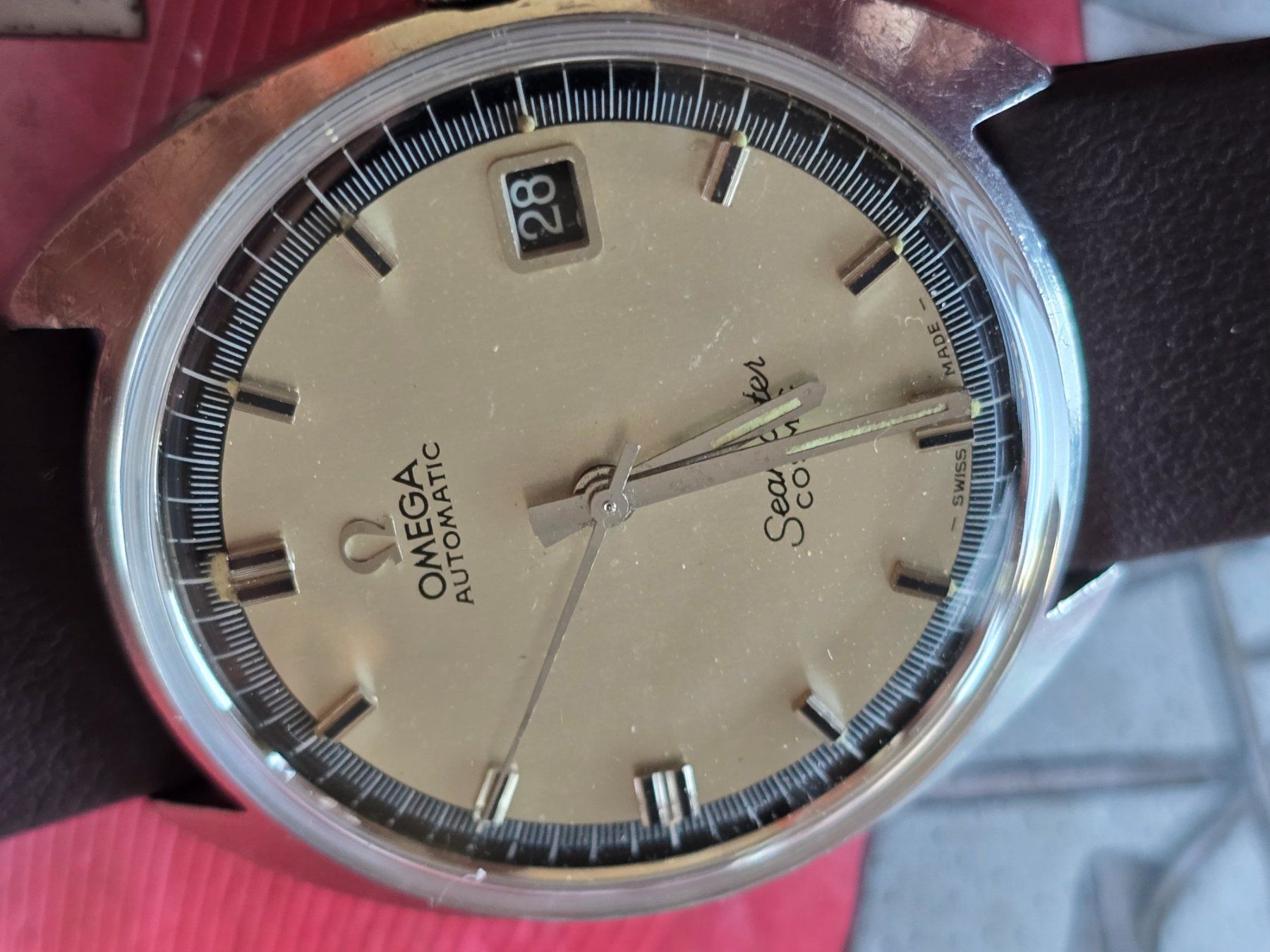 Omega Orologi: 358 Omega Seamaster Cosmic Automat Date – Usato da Muri AG venduto da Corredor 3