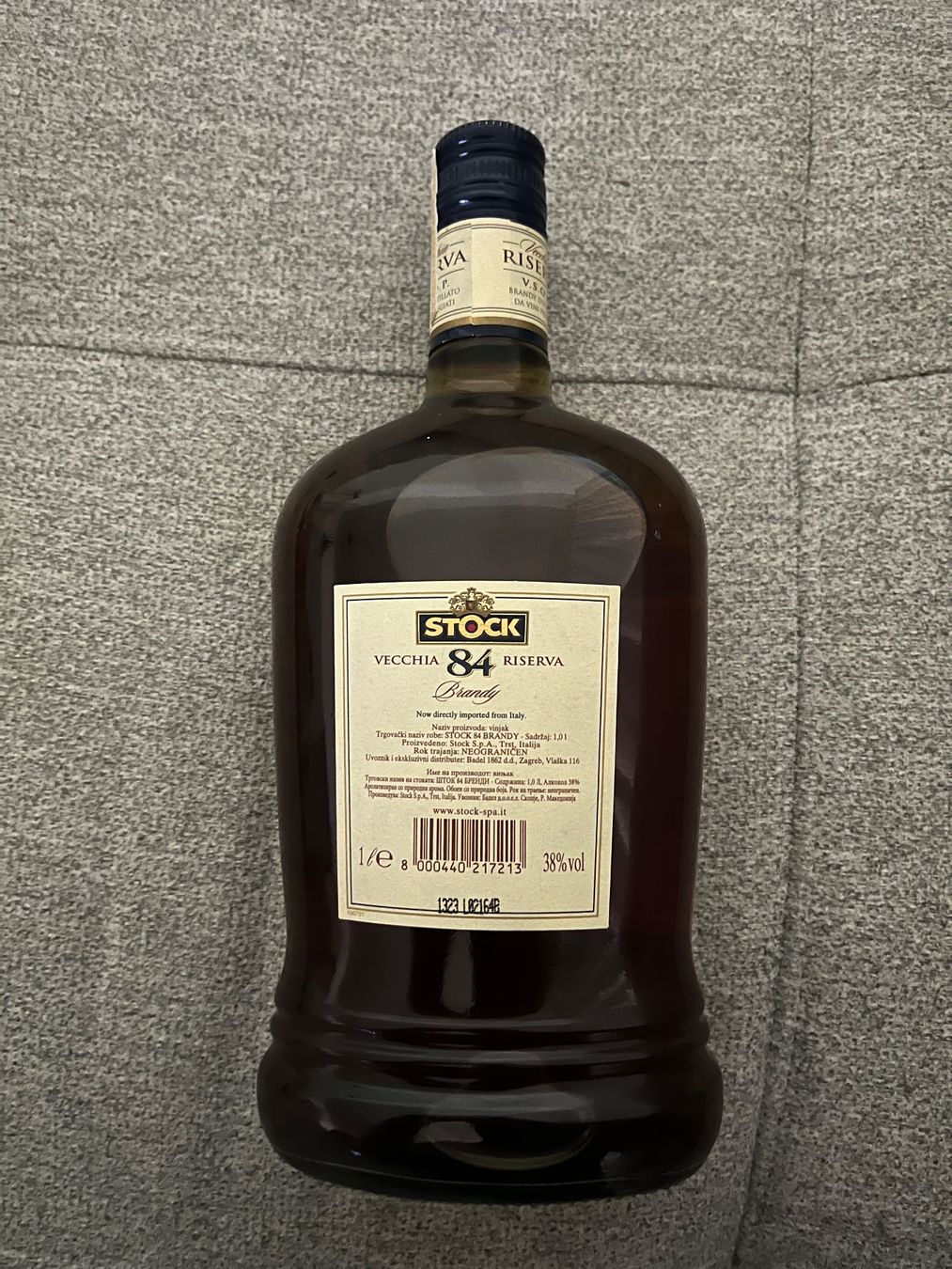 Bevande alcoliche: Stock Brandy 84 Vecchia Riserva V.S.O.P. 1 Liter – Nuovo e nell'imballaggio originale da Merlischachen venduto da Burni2309 1