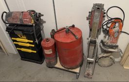 Kernbohrgerät Hilti DD350 Set und Husqvarna K4000 cut/break