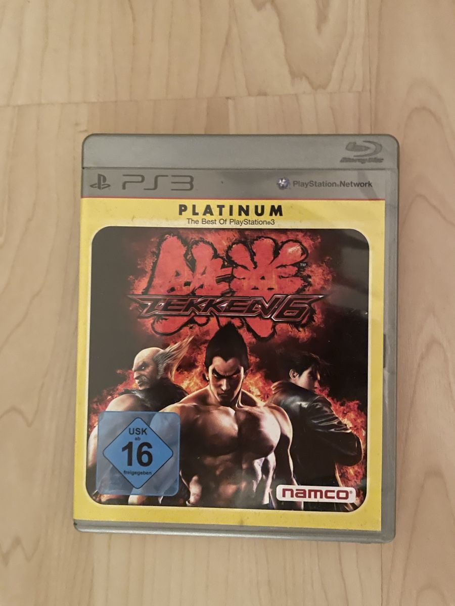 Jeu Tekken 6 Platinum PS3 Complet FR - Très Bon état, Boîtier Et Manuel Inclus