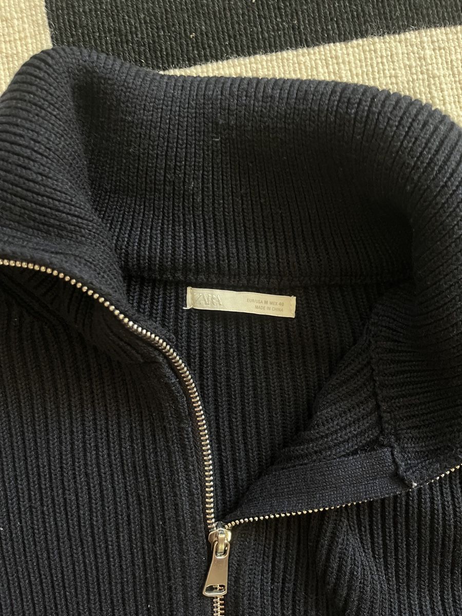 Zara Maglioni & Felpe: Dunkelblaue Strickjacke – Nuovo (secondo la descrizione) da Baden venduto da JelenaLuisa 1