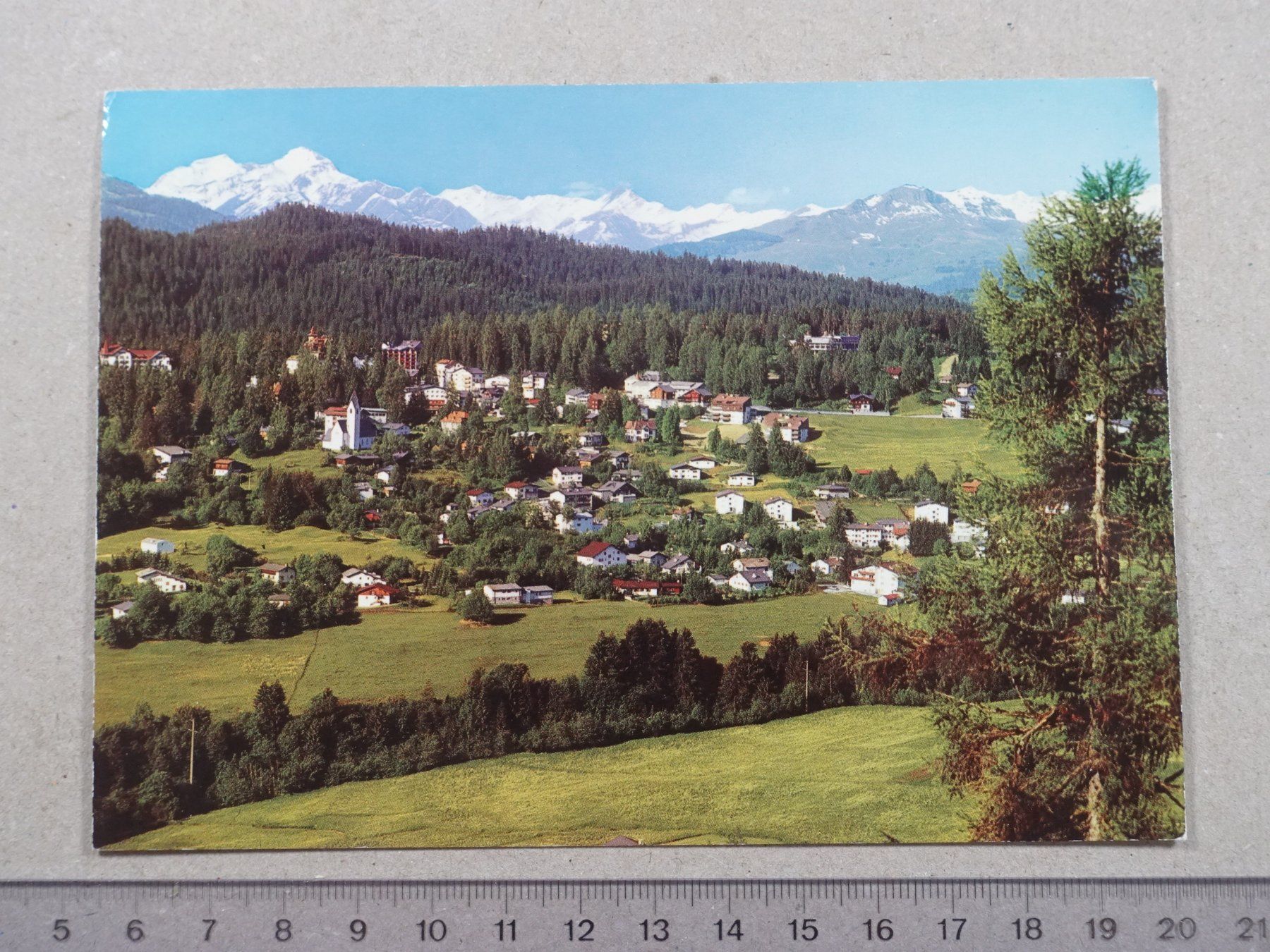 Cartoline postali: Flims Waldhaus, 1979 – Usato da Lenzburg venduto da fh1