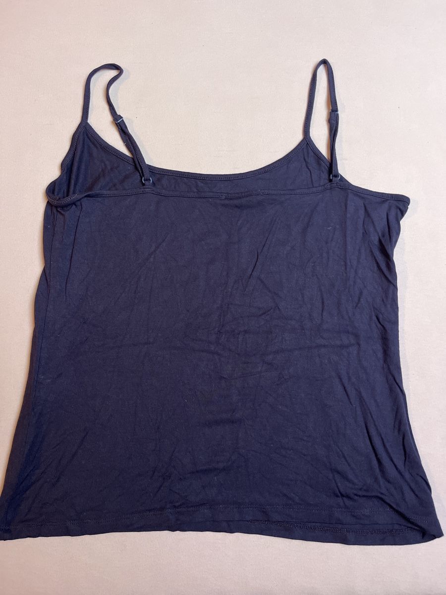 Comma Top: Damentop, Spaghettiträger Top Gr. 40 comma blau elegant – Usato da Kaisten venduto da saleforfun 2