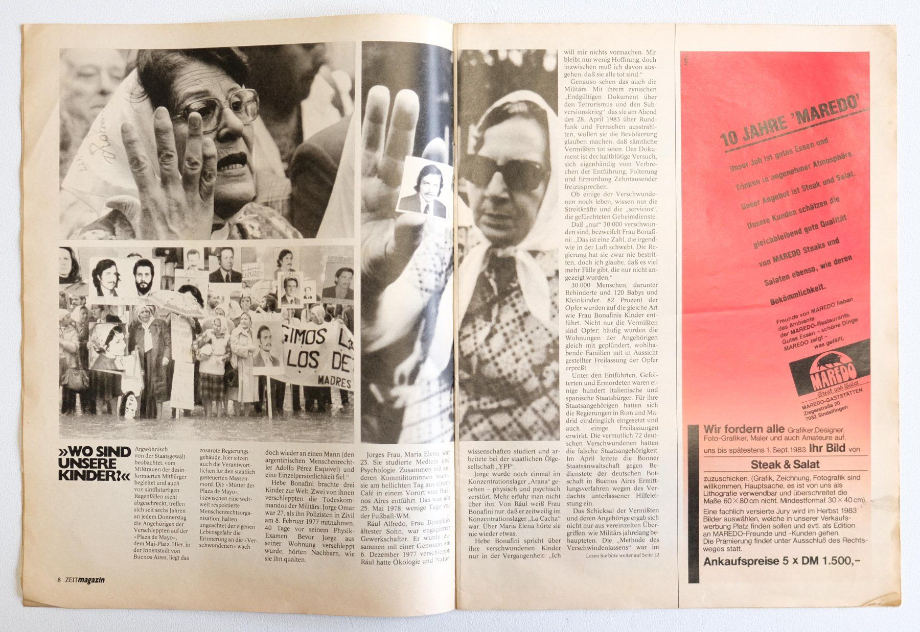 Revues & Magazines: Zeitmagazin 3. Juni 1983 – D'occasion à Zürich par Melody2000 2