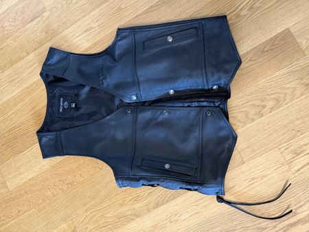 Harley-Davidson Lederweste Gr  L top Zustand für Sommer 🏍️