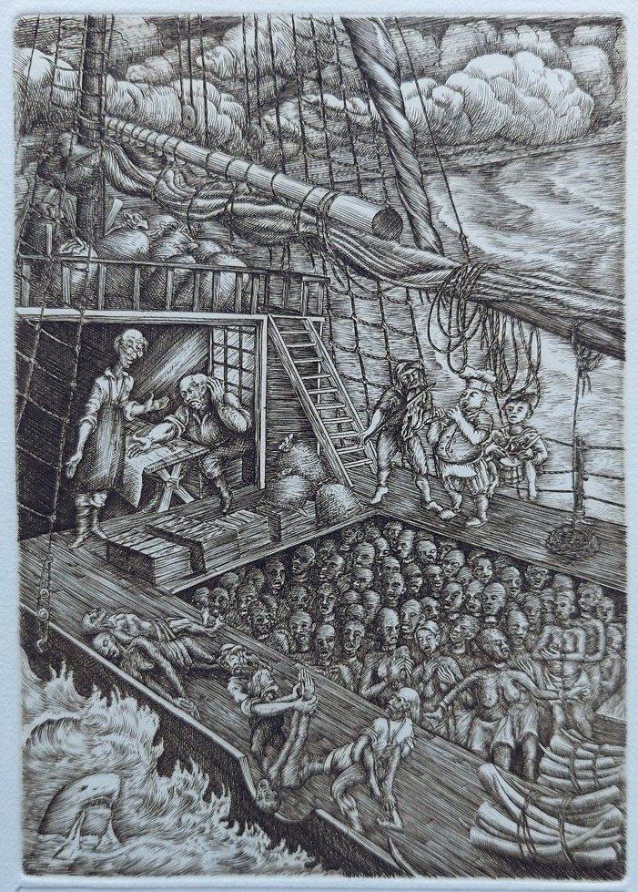 Dipinti: Exlibris Henryk Feilhauer - Original Radierung signiert – Usato da Obfelden venduto da Exlibris-Art