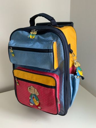 Kinder Reisekoffer Trolley Sigikid mit ausziehbarem Griff