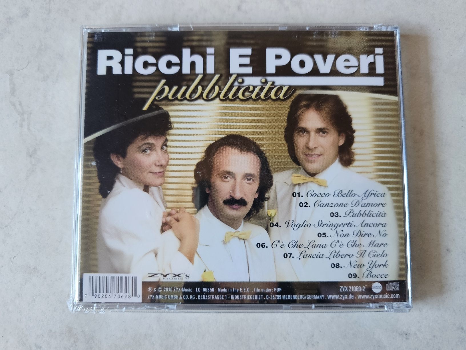 CDs: Ricchi E Poveri  -  Pubblicità  /  Fabrikneu – Neu und originalverpackt aus Schneisingen von backstore24 1