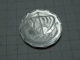Zypern 5 Mils, 1982