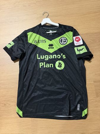 Lugano matchworn trikot shirt