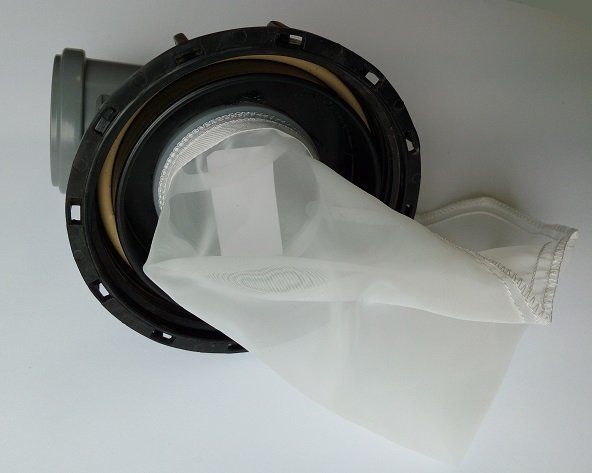 Sanitari: IBC 160mm DECKEL FILTER NYLON AUSWASCHBAR Bogen DN75 – Nuovo e nell'imballaggio originale da Bad Lausick venduto da voxtrade 1