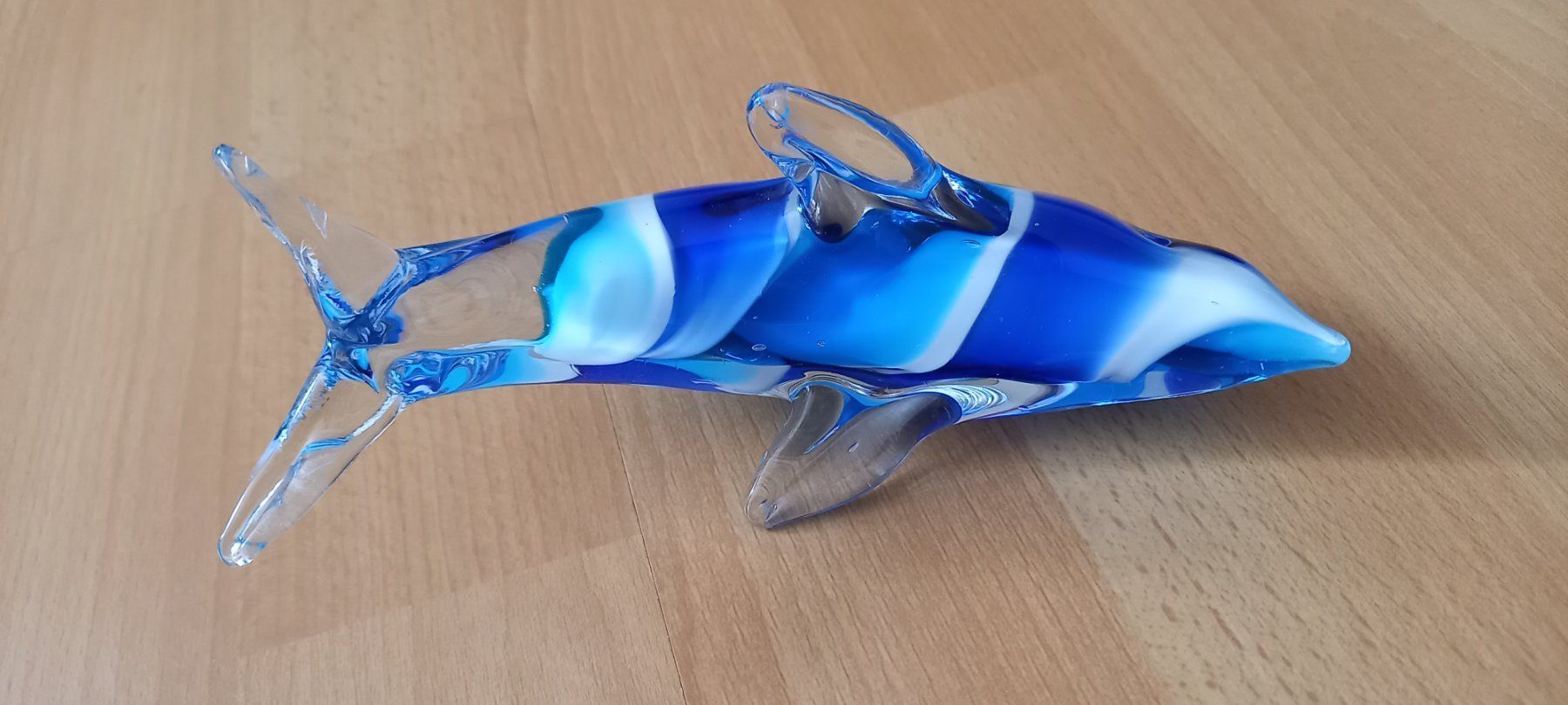 Statuette: Delphin aus glas – Nuovo e nell'imballaggio originale da Höri venduto da bsc_68fw 4