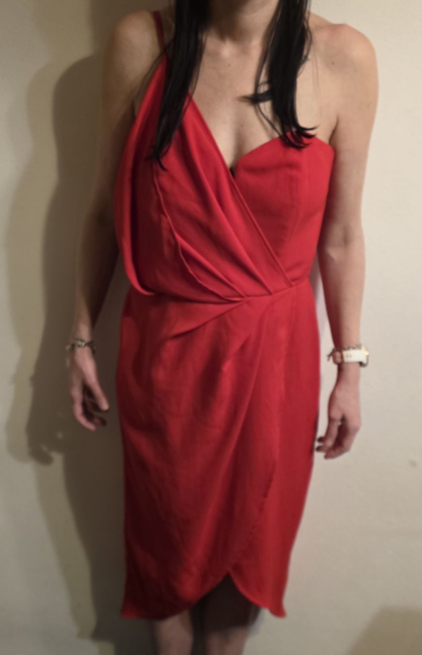 Vestiti: Robe de soirée rouge Abendkleid – Nuovo e nell'imballaggio originale da Corcelles-Payerne venduto da Shielddd 3