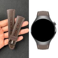 Armband Silikon und PU-Leder für Huawei Watch 5 46mm