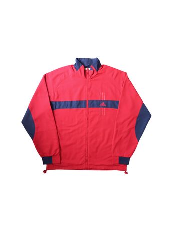 Vintage Adidas Trackjacket Red/Darkblue (L)