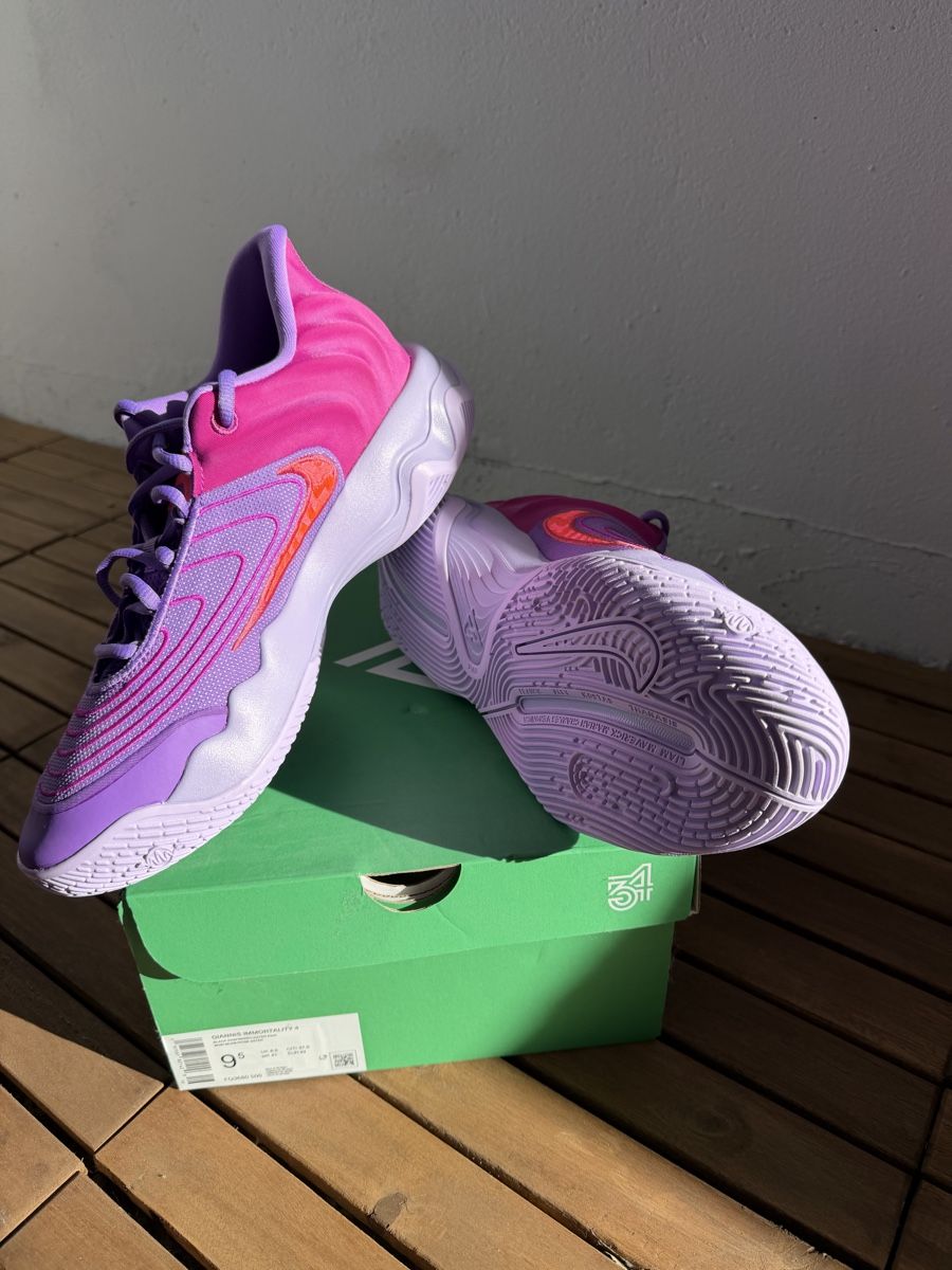 Nike Scarpe da uomo: Nike Giannis Immortality 4 Black Raspberry / Aster Pink – Nuovo e nell'imballaggio originale da Avully venduto da luanakez