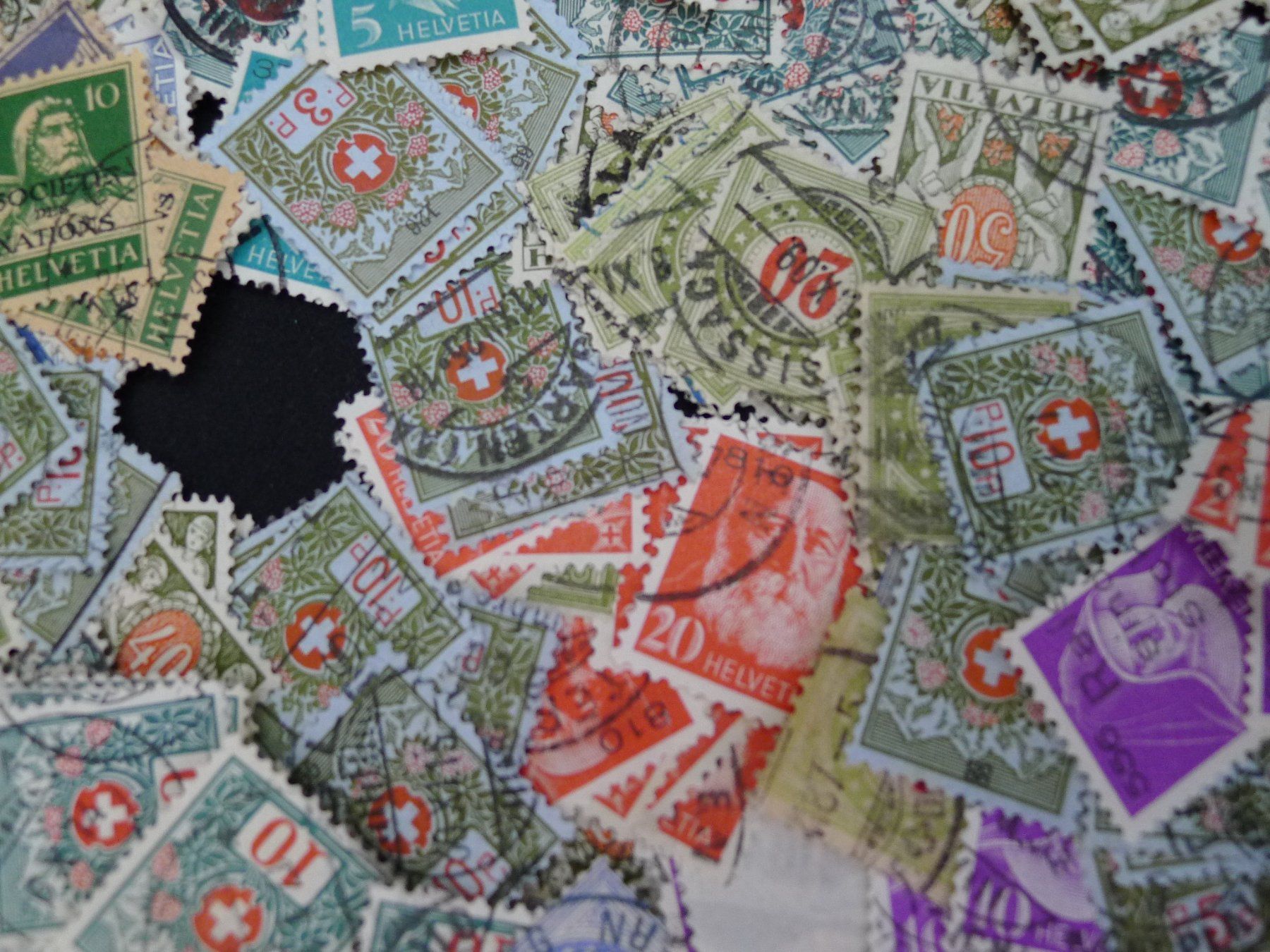 Tutti i francobolli: grosse Sammlung Porto Briefmarken – Usato da Dagmersellen venduto da q1w2e3r4 9