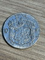 Belgien 10 Franken Muenze, Jahrgang 1971, Top Zustand!