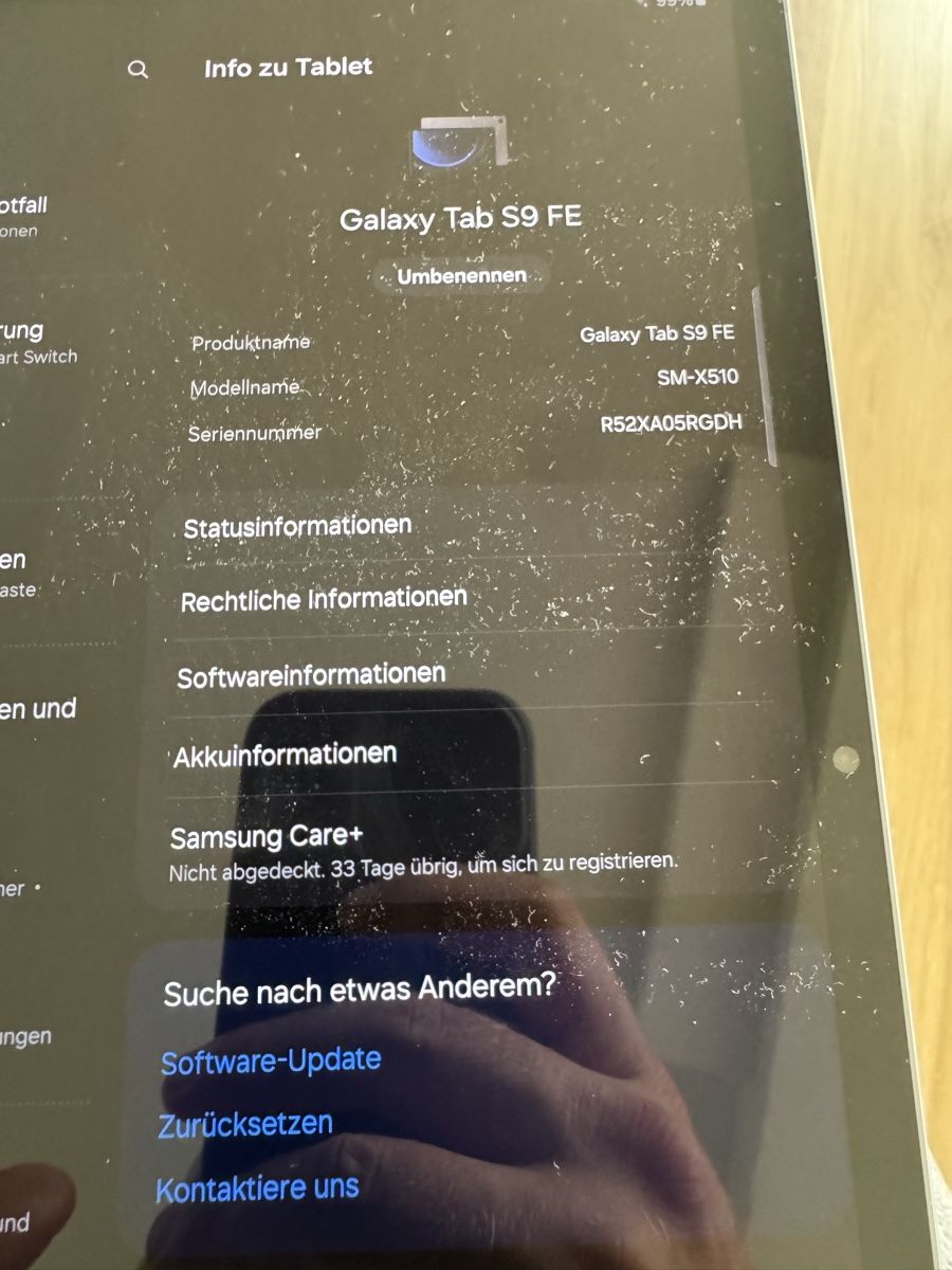 Samsung Tablet PC: Galaxy Tab S9 FE – Neu (gemäss Beschreibung) aus Kriens von M0nk3ZPlayZ 2