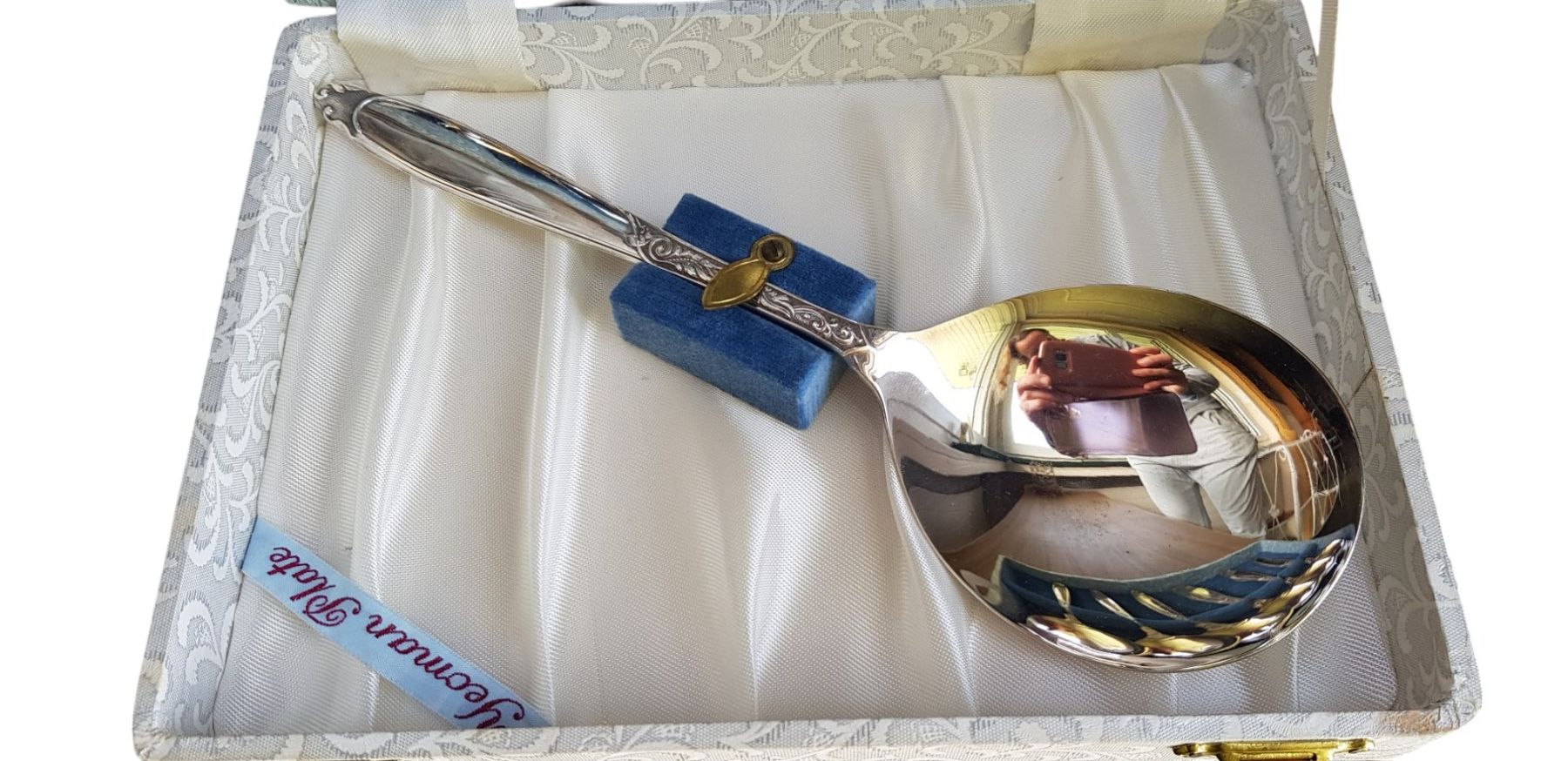 Set di posate: Dessertbesteck versilbert England – Usato da Mörschwil venduto da antiksalon 5
