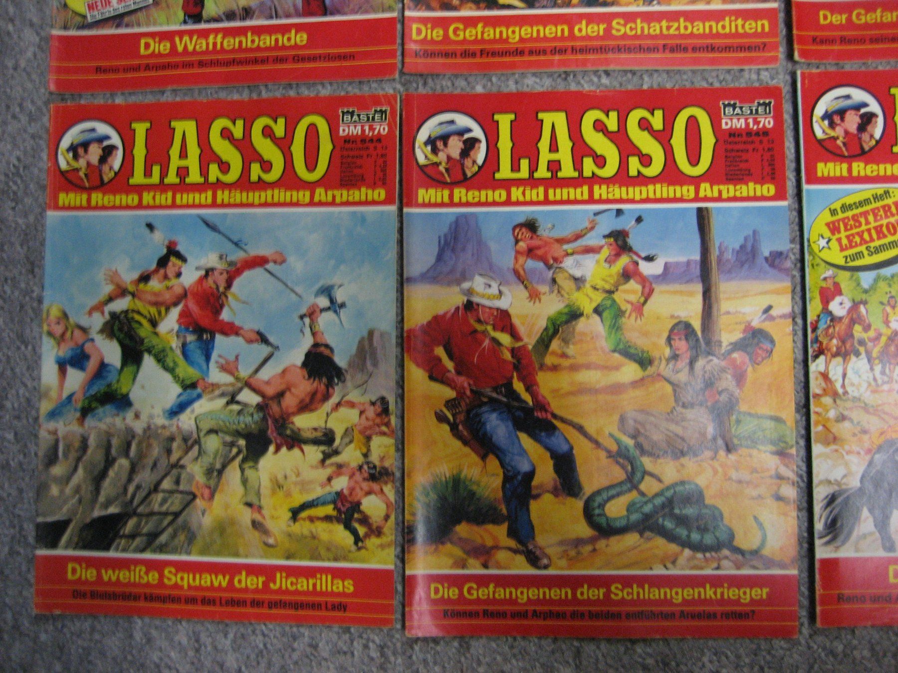 BD: 8 Lasso Comics – D'occasion à Bottighofen par Spiderman61 3