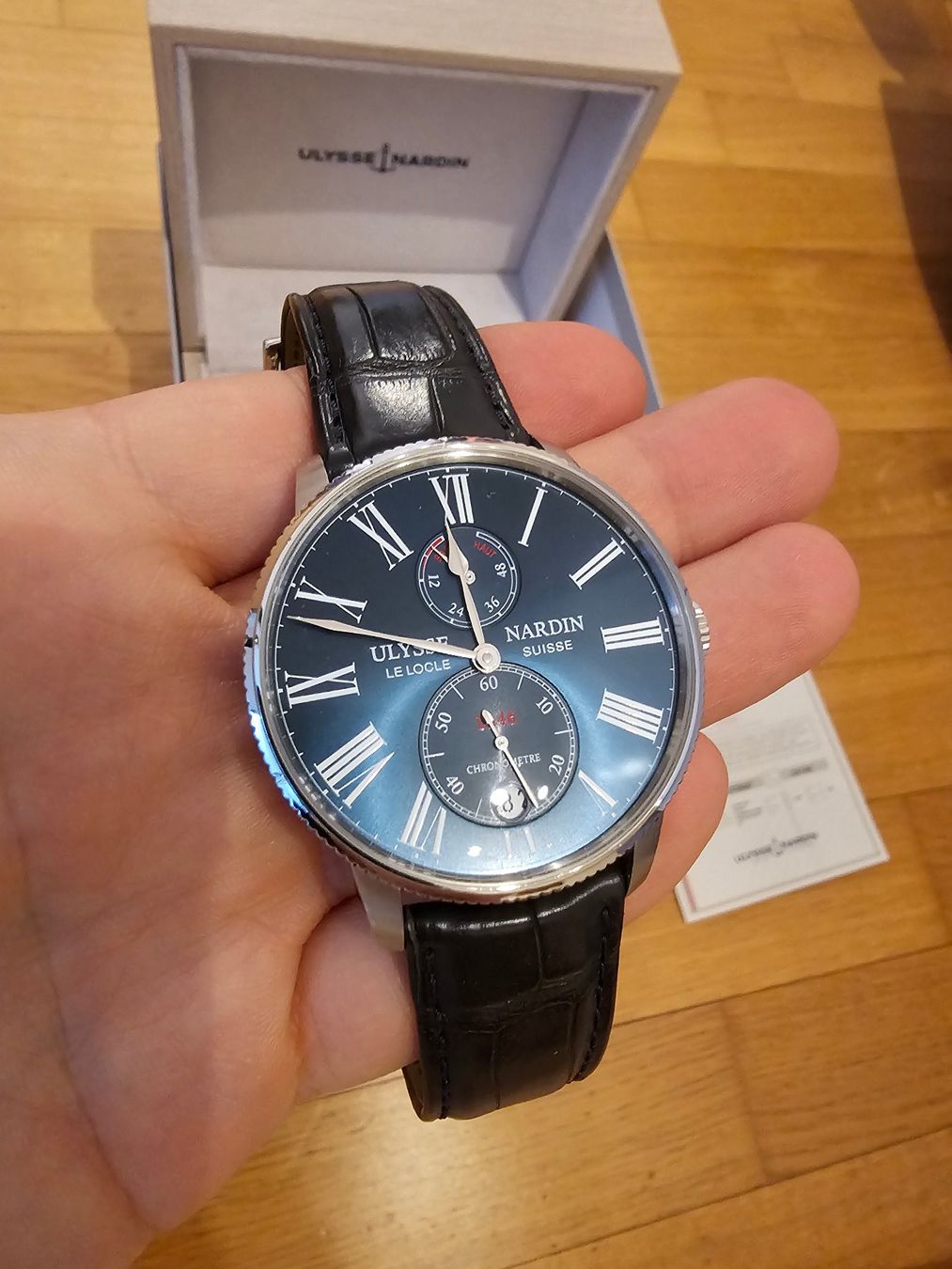 Ulysse Nardin Orologi: Ulysse Nardin Marine Torpilleur – Usato da Bonstetten venduto da HemiEngine1969 2